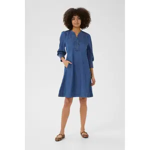 Women's denim dress CULTURE Arpa image-2