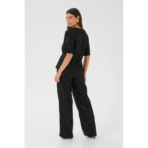 Sequin blouse for women CULTURE Tamera image-4