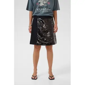 Short skirt for women CULTURE Clara Sequin image-2