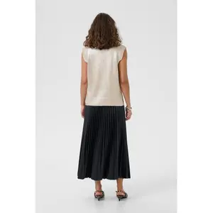 Koszulka bez rękawów z okrągłym dekoltem dla kobiet CULTURE Evelyn image-4