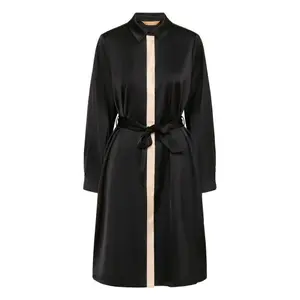 Belted shirt dress for women CULTURE Annabelle image-0