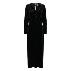 Women's velvet maxi dress CULTURE Zoe image-0