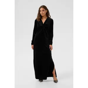 Women's velvet maxi dress CULTURE Zoe image-1