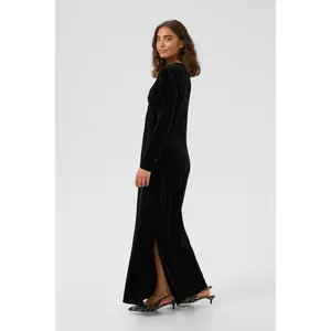 Women's velvet maxi dress CULTURE Zoe image-4