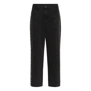 Women's studded jeans CULTURE Cally image-0