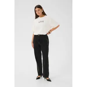 Women's studded jeans CULTURE Cally image-1