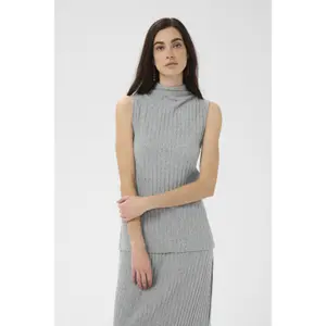 Women's sleeveless sweater CULTURE Koba image-3
