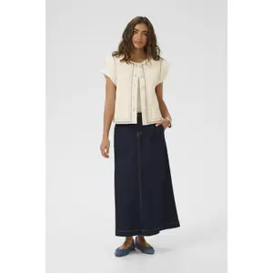 Sleeveless jacket for women CULTURE CUBerglind Embroidery image-2