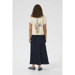 Sleeveless jacket for women CULTURE CUBerglind Embroidery image-4