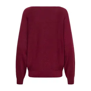 Pullover mit U-Boot-Kragen Damen CULTURE Fay image-3