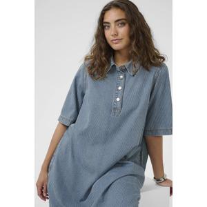 Women's short-sleeved dress CULTURE image-5