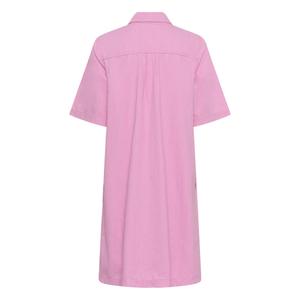 Women's short-sleeved dress CULTURE image-1