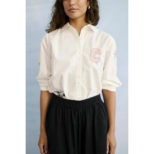 Women's shirt dress CULTURE Jila Gardenia image-5