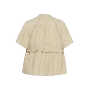 Short-sleeved women's blouse CULTURE Jalia image-3