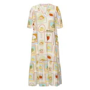 Women's dress CULTURE CUOrange image-0