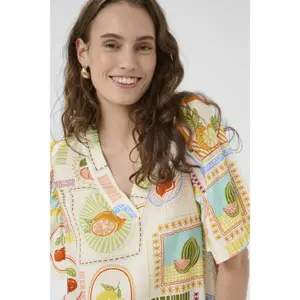 Women's dress CULTURE CUOrange image-5