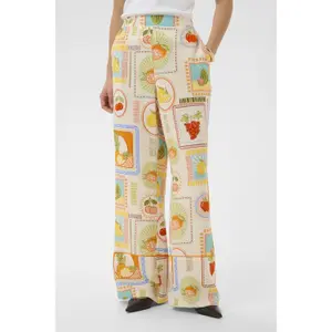 Women's Trousers CULTURE CUOrange image-1