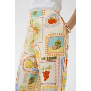 Women's Trousers CULTURE CUOrange image-5