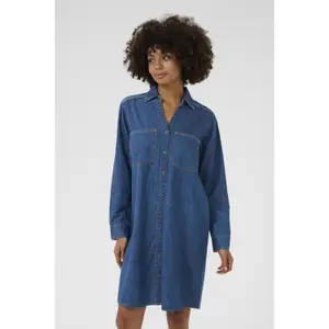 Women's denim dress CULTURE Mola Arpa image-1