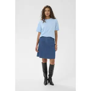 Denim skirt for women CULTURE Nua Arpa image-2