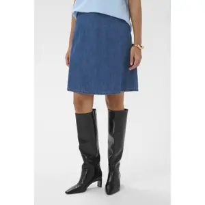 Denim skirt for women CULTURE Nua Arpa image-1