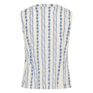 Sleeveless blouse for women CULTURE Hollie image-3