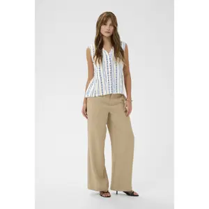 Sleeveless blouse for women CULTURE Hollie image-2