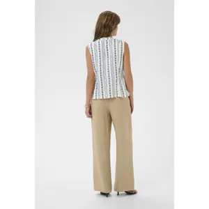 Sleeveless blouse for women CULTURE Hollie image-4