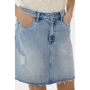 Denim skirt for women CULTURE CUJutea image-5