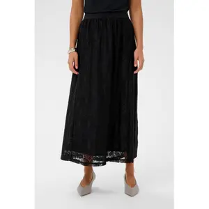 Lange kanten rok voor dames CULTURE Milana image-2