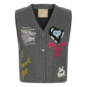 Sleeveless jacket for women CULTURE CUKayla image-0