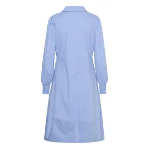 Women's long sleeve dress CULTURE Ebony image-3