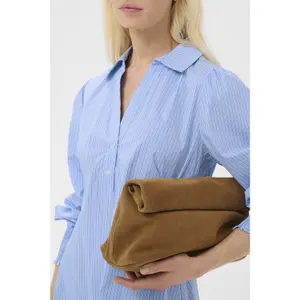 Women's long sleeve dress CULTURE Ebony image-5