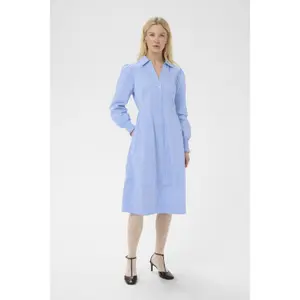 Women's long sleeve dress CULTURE Ebony image-2