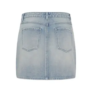 Denim skirt for women CULTURE Ykra Aniceta image-3