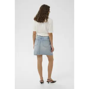 Denim skirt for women CULTURE Ykra Aniceta image-4