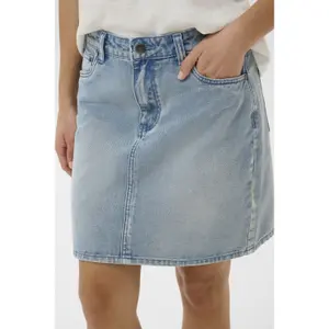 Denim skirt for women CULTURE Ykra Aniceta image-5