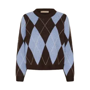 Woman sweater CULTURE Argyle image-0