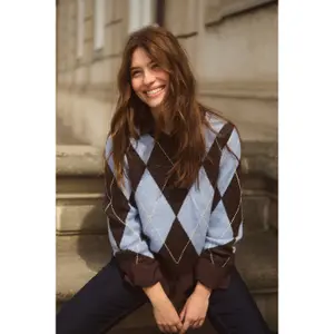 Woman sweater CULTURE Argyle image-3