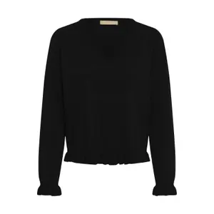 Women's V-neck sweater CULTURE Clare Annemarie Frill image-1