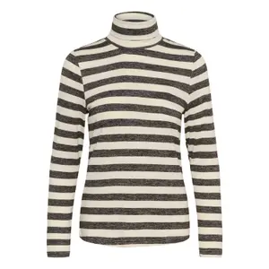 Women's long sleeve turtleneck T-shirt CULTURE Alexandra image-0