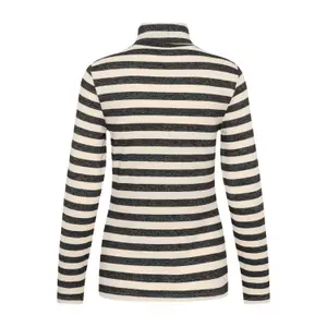 Women's long sleeve turtleneck T-shirt CULTURE Alexandra image-1