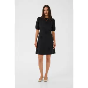 Woven dress for women CULTURE Ajda Antoinett image-3