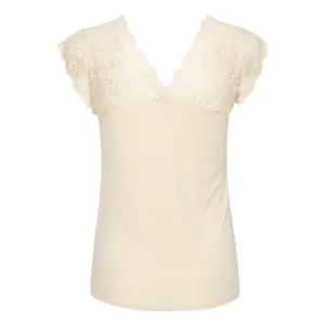 Women's lace tank top CULTURE Poppy image-3