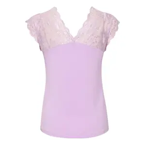 Lace top for women CULTURE Poppy image-3