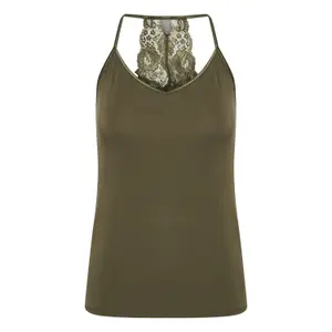 Canotta da donna in pizzo CULTURE Poppy image-0