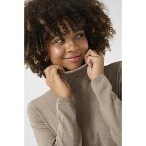 Jersey suelto de cuello alto para mujer CULTURE Annemarie image-5