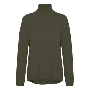 Jersey suelto de cuello alto para mujer CULTURE Annemarie image-0