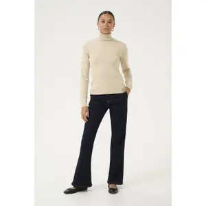 Damski sweter z golfem CULTURE Annemarie image-1