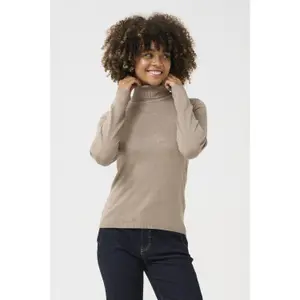 Rullekrave-jumper til kvinder CULTURE Annemarie image-2